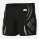 Плавки-шорти чоловічі Arena POSEIDONIA SWIM MID JAMMER Чорний, Білий 110 (009091-501 110)