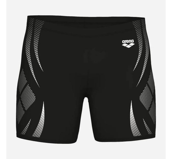 Плавки-шорти чоловічі Arena POSEIDONIA SWIM MID JAMMER Чорний, Білий 110 (009091-501 110)