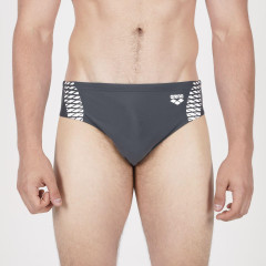 Плавки-сліпи чоловічі Arena OPENINGS SWIM BRIEFS Сірий, Білий 80 (008065-501 80)