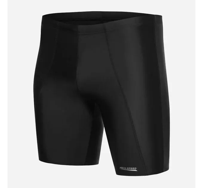 Плавки-шорти для чоловіків Aqua Speed LONG 3267 чорний Чол 50-52 (2XL) 427-01 2XL Плавки-шорти для чоловіків Aqua Speed LONG 3267 чорний Чол 50-52 (2XL) 427-01 2XL