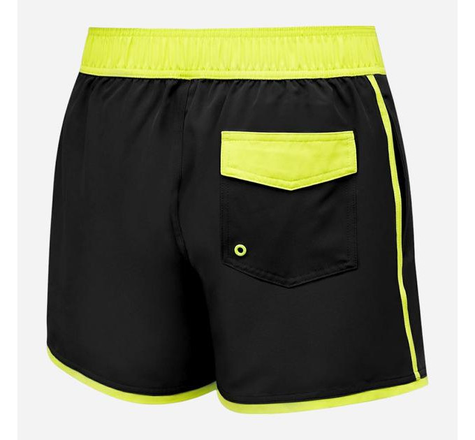 Шорти для плавання Aqua Speed AXEL чорний, жовтий Чол L (90-96 см) 5905718608706