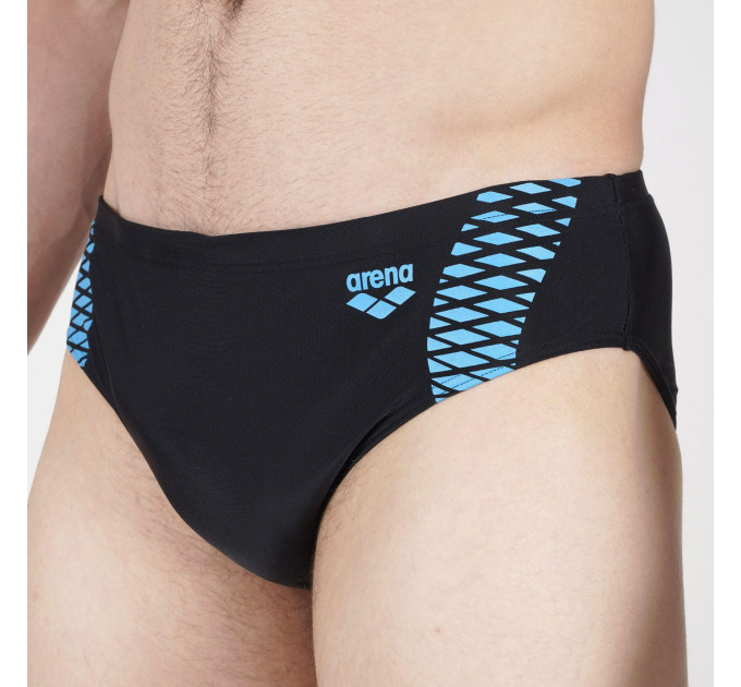 Плавки-сліпи чоловічі Arena OPENINGS SWIM BRIEFS Чорний, Синій 95 (008065-580 95)