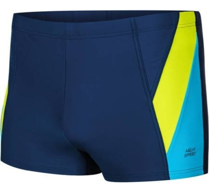 Плавки-боксери для чоловіків Aqua Speed LOGAN 8064 темно-синій, блакитний, жовтий Чол 46-48(L) 226-426 46-48 Плавки-боксери для чоловіків Aqua Speed LOGAN 8064 темно-синій, блакитний, жовтий Чол 46-48(L) 226-426 46-48