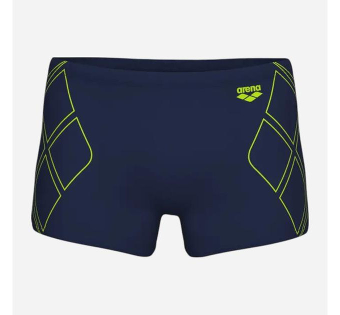 Плавки-шорти для чоловіків Arena GRAPHIC SWIM SHORT темно-синій Чол 90 009083-706 90