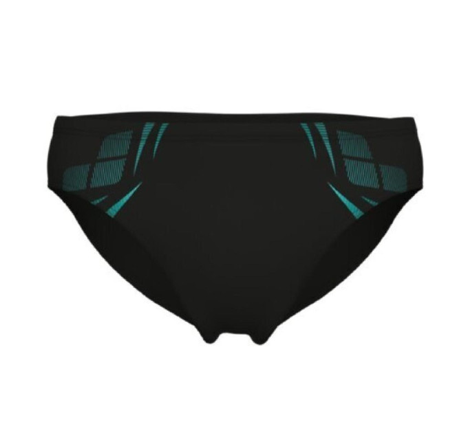 Плавки-сліпи чоловічі Arena POSEIDONIA SWIM BRIEFS Чорний, Бірюзовий 95 (009075-508 95)