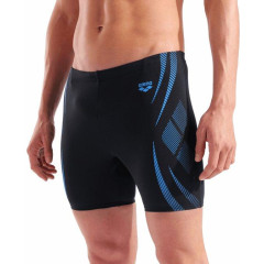 Плавки-шорти чоловічі Arena POSEIDONIA SWIM MID JAMMER Чорний, Бірюзовий 85 (009091-508 85)