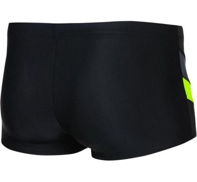 Плавки-боксери для чоловіків Aqua Speed ARON чорний, жовтий Чоловіч 5XL (98-106 см) 338-138 5XL