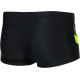Плавки-боксери для чоловіків Aqua Speed ARON чорний, жовтий Чоловічі L (78-84 см) 338-138 L
