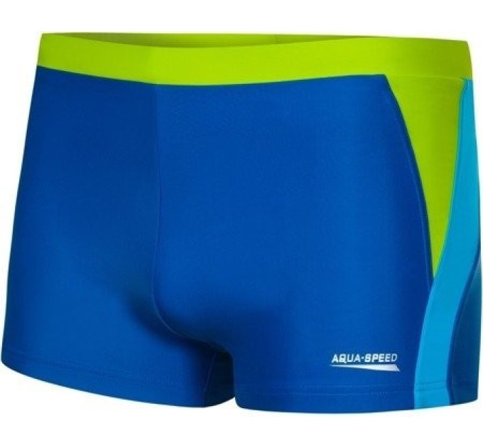 Плавки-боксери для чоловіків Aqua Speed DARIO 6245 блакитний, зелений, синій Чол 54 2XL) 346-28 54