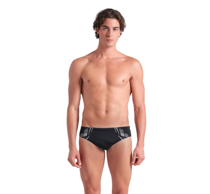 Плавки-сліпи для чоловіків Arena POSEIDONIA SWIM BRIEFS чорний, білий Чол 100 009075-501 100