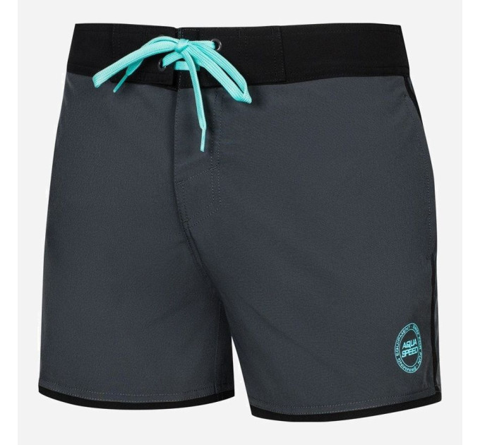 Пляжні шорти Aqua Speed Axel 337-37 94-100 см (XL) Темно-сірий/Чорний (5908217671912) Пляжні шорти Aqua Speed Axel 337-37 94-100 см (XL) Темно-сірий/Чорний (5908217671912)