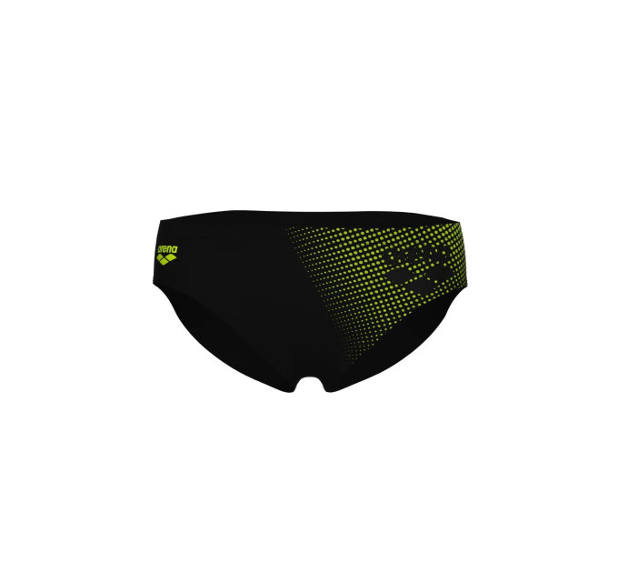 Плавки-сліпи для чоловіків Arena FOGGY DOTS SWIM BRIEFS чорний, жовтий Чол 105 008482-506 105