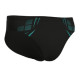 Плавки-сліпи чоловічі Arena POSEIDONIA SWIM BRIEFS Чорний, Бірюзовий 105 (009075-508 105)