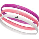 Пов'язки на голову Adidas Hairbands 3pk Рожевий, Фіолетовий, Білий One Size (ADAC-16198)