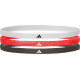 Пов'язки на голову Adidas Hairbands 3pk Чорний, Білий, Червоний One Size (ADAC-16200-NL)