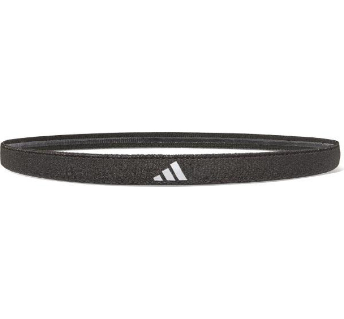Пов'язки на голову Adidas Hairbands 3pk Чорний, Сірий, Бордовий One Size (ADAC-16201-NL)