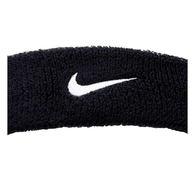 Пов'язка на голову Nike SWOOSH HEADBAND Чорний OSFM (N.NN.07.010.OS)
