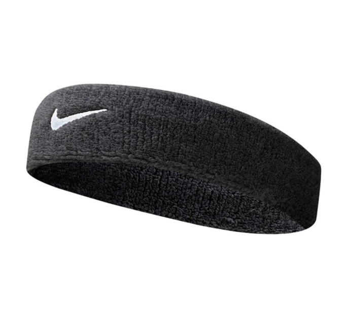 Пов'язка на голову Nike SWOOSH HEADBAND Чорний OSFM (N.NN.07.010.OS)
