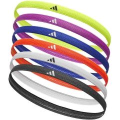 Пов'язки на голову Adidas Hairbands 6pk Різнокольоровий One Size (ADAC-16180)