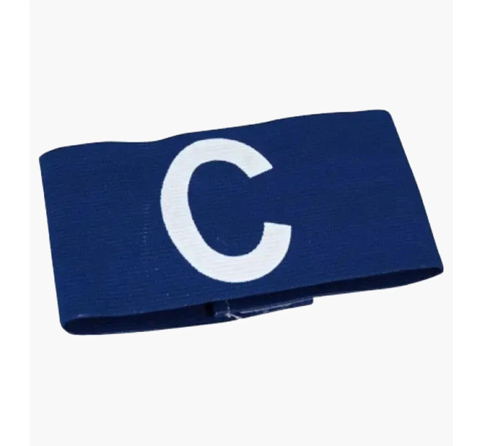 Пов'язка капітанська SELECT CAPTAIN'S BAND velcro (senior) синій One Size 697782-716