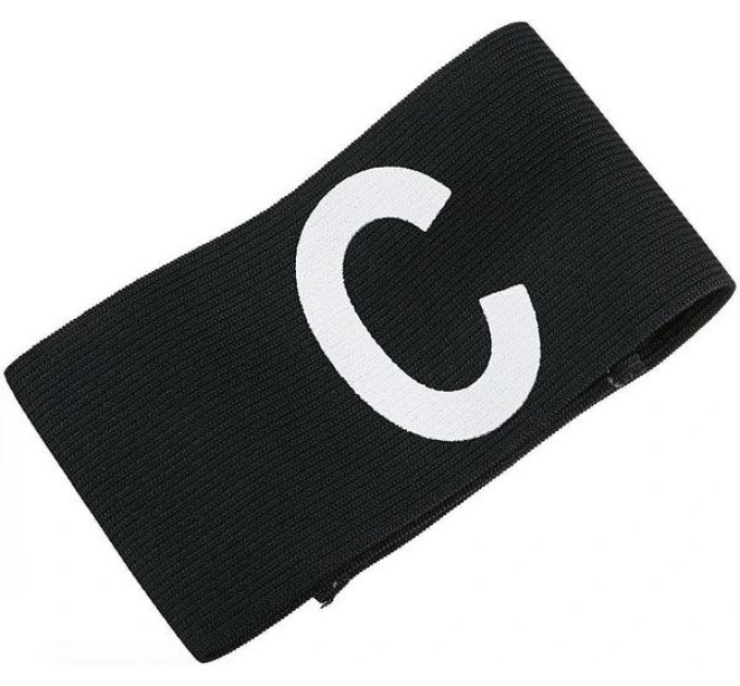 Пов'язка капітанська SELECT CAPTAIN'S BAND velcro (senior) чорний One Size 697782-010
