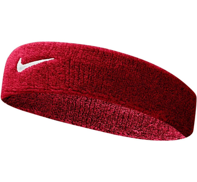 Пов'язка на голову Nike SWOOSH HEADBAND Червоний Уні OSFM (N.NN.07.601.OS)