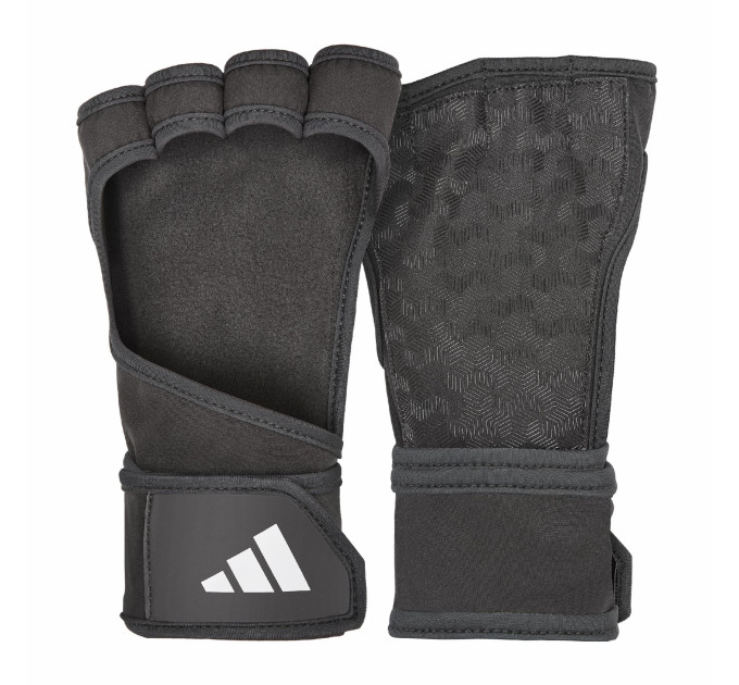 Рукавички для тренінгу Adidas Open Back Training Gloves чорний Уні M ADGB-15061 M