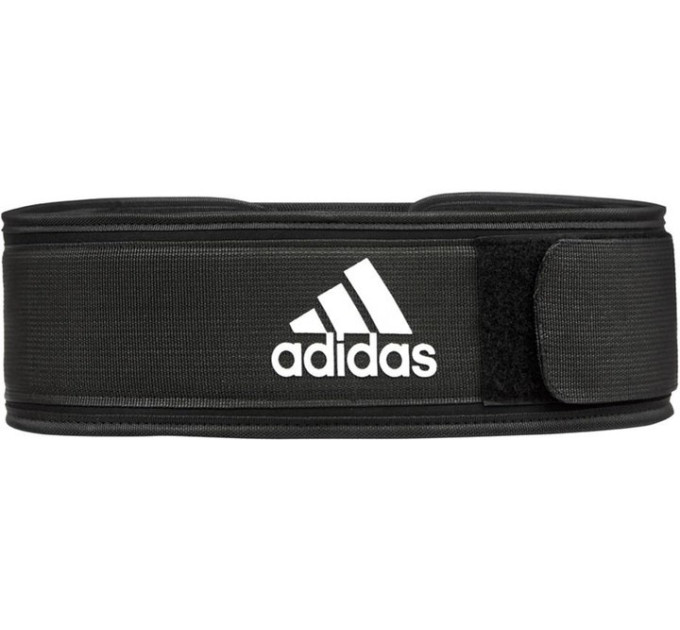 Пояс для важкої атлетики Adidas Essential Weightlifting Belt чорний Уні XL (94-120 см) ADGB-12256