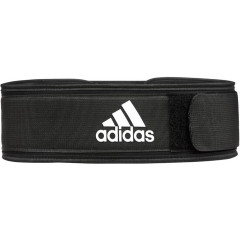 Пояс для важкої атлетики Adidas Essential Weightlifting Belt чорний Уні XS (62-75 см) ADGB-12252