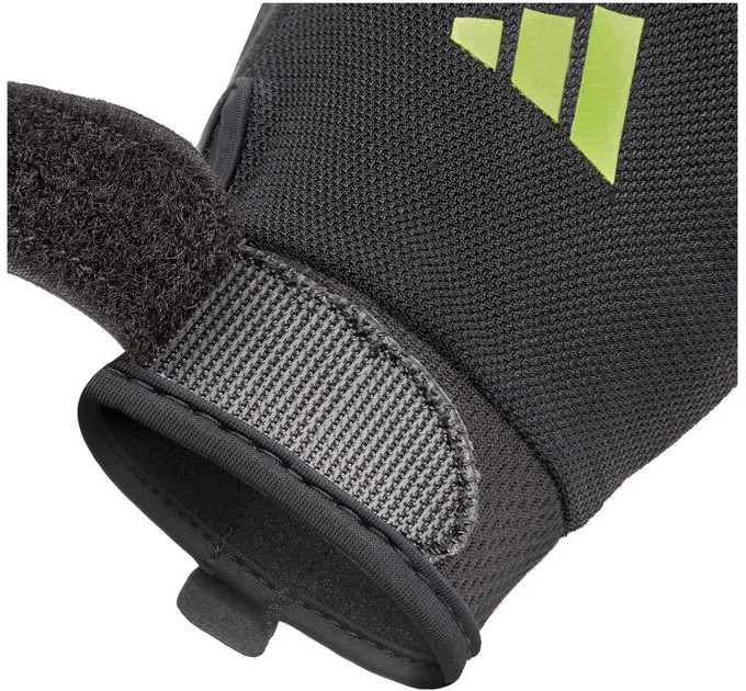 Рукавички для тренінгу Adidas Essential Training Gloves чорний, зелений Уні L ADGB-15003GN L