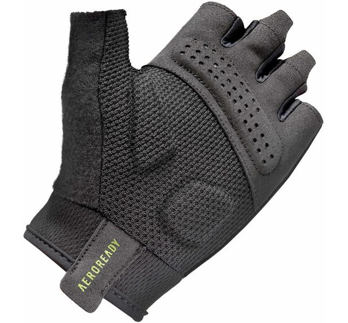 Рукавички для тренінгу Adidas Essential Training Gloves чорний, зелений Уні L ADGB-15003GN L
