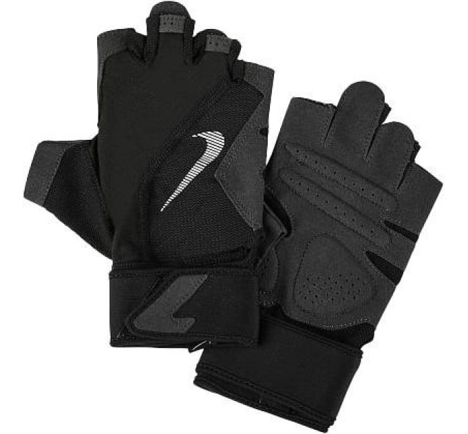 Рукавички для тренінгу Nike M PREMIUM FG чорний, білий Чол M N.LG.C1.083.MD Рукавички для тренінгу Nike M PREMIUM FG чорний, білий Чол M N.LG.C1.083.MD