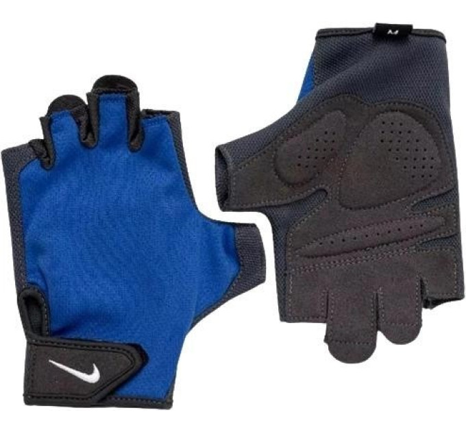 Рукавички для тренінгу Nike M ESSENTIAL FG Синій, Антрацит Уні M (N.000.0003.405.MD M)