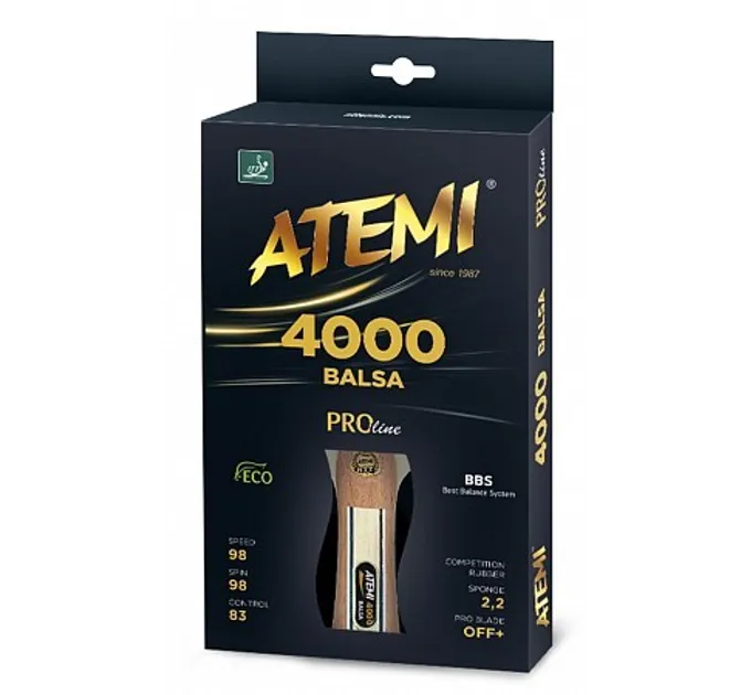 Ракетка для настільного тенісу ATEMI PRO 4000 (10058)