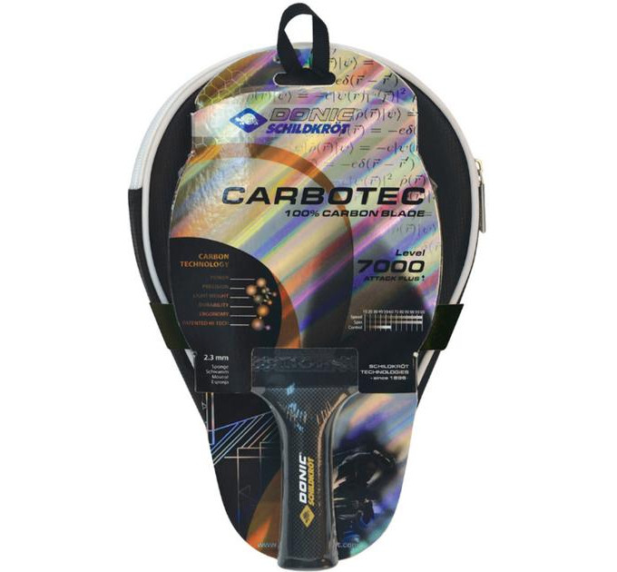 Набір для пінг-понгу Donic CarboTec 7000 incl. cover 758221 Набір для пінг-понгу Donic CarboTec 7000 incl. cover 758221