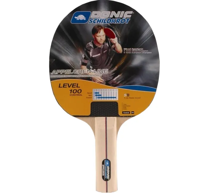 Ракетка для пінг-понгу Donic Appelgren Level 100 703004 Ракетка для пінг-понгу Donic Appelgren Level 100 703004