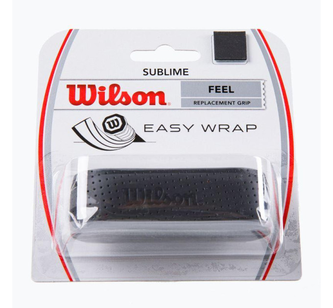 Ручка (обмотка) Wilson SUBLIME GRIP Чорний (WRZ4202BK)