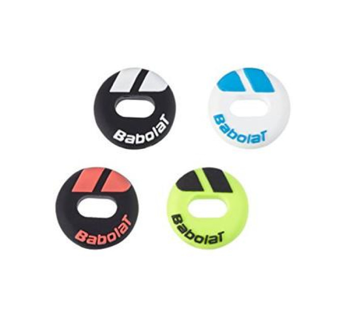 Віброгасник Babolat Custom Damp 2 поштучно Різнокольоровий (700041-134)