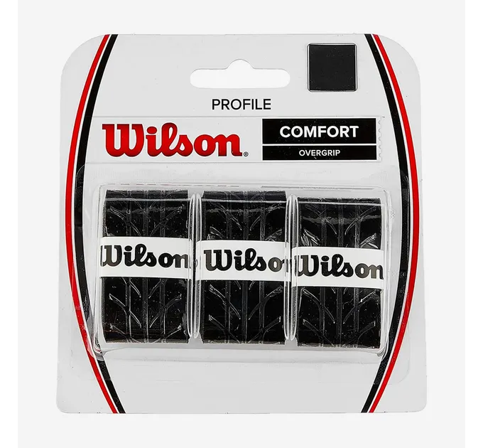 Обмотка Wilson profile overgrip BK 3pack (WRZ4025BK)