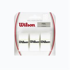 Обмотка Wilson pro overgrip perforated white 3pack WRZ4005