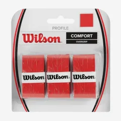 Обмотка Wilson profile overgrip RD 3pack Червоний (WRZ4025RD)