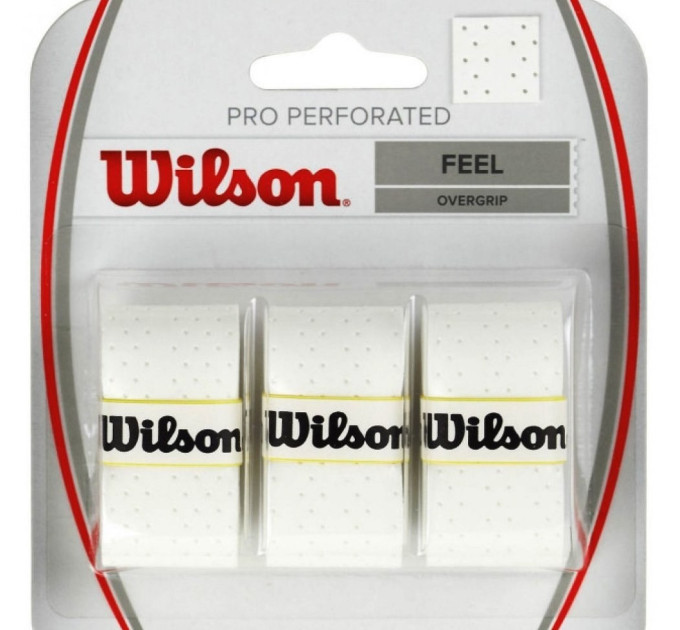 Обмотка Wilson pro overgrip white 3pack WRZ4014w