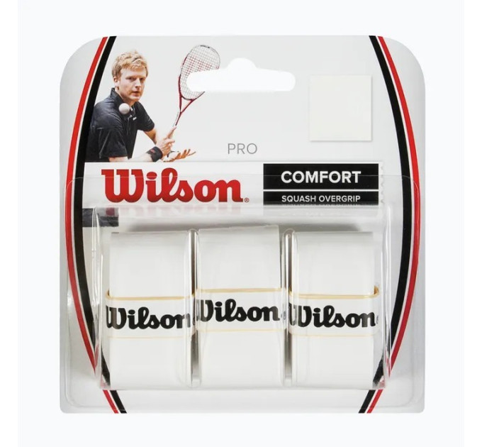 Обмотка Wilson profile overgrip white 3pack WRZ4025