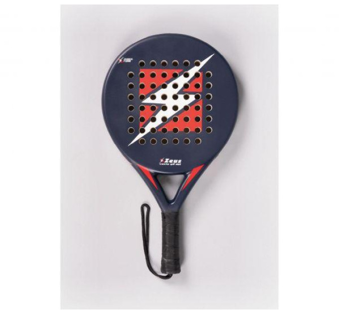 Ракетка для падел тенісу Zeus Racchetta logo bl/re withour cover Z01936