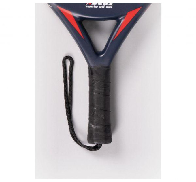 Ракетка для падел тенісу Zeus Racchetta logo bl/re withour cover Z01936