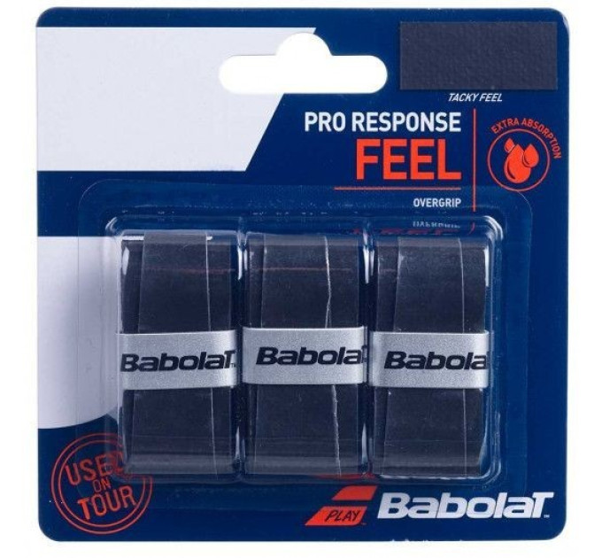 Обмотка Babolat Pro pesponse X 3 black 653048/105