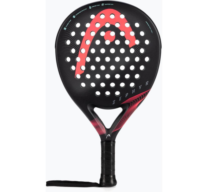 Ракетка для падел тенісу Head Zephyr 2023_bk_pk 225033 Ракетка для падел тенісу Head Zephyr 2023_bk_pk 225033