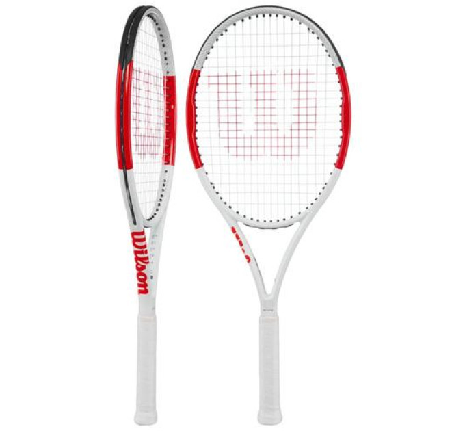 Ракетка Wilson SIX.ONE LITE 102 RKT W/O CVR Gr2 Білий (WRT73660 Gr2)