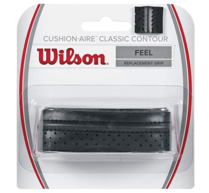 Ручка (обмотка) Wilson CA classic contour repl grip Чорний (WRZ4203bk)