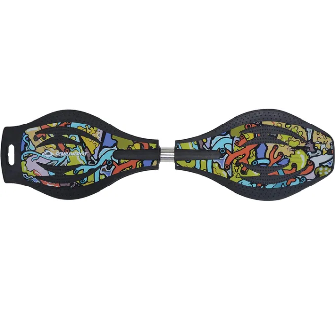 Вейвборд Schildkröt Waveboard Good Vibes Graffiti Чорний Мультиколор Max: 80 кг (510801) Вейвборд Schildkröt Waveboard Good Vibes Graffiti Чорний Мультиколор Max: 80 кг (510801)